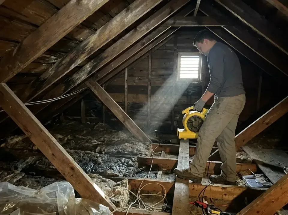 attic-water-damage-drying-proc-007 — frequently asked questions, Emergency Water Extraction & 24/7 Flood Response in East Ne…